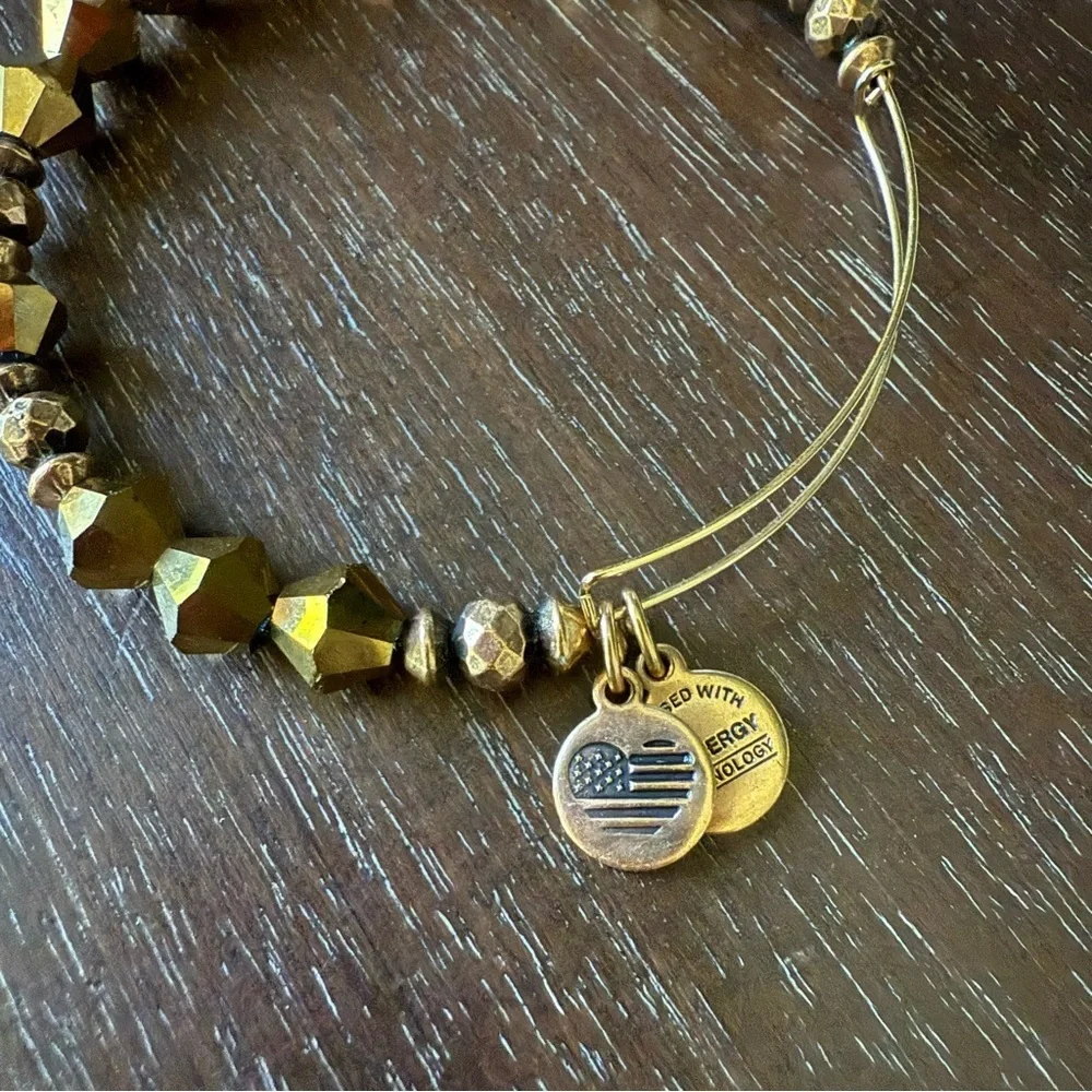 Alex and Ani elegant gold